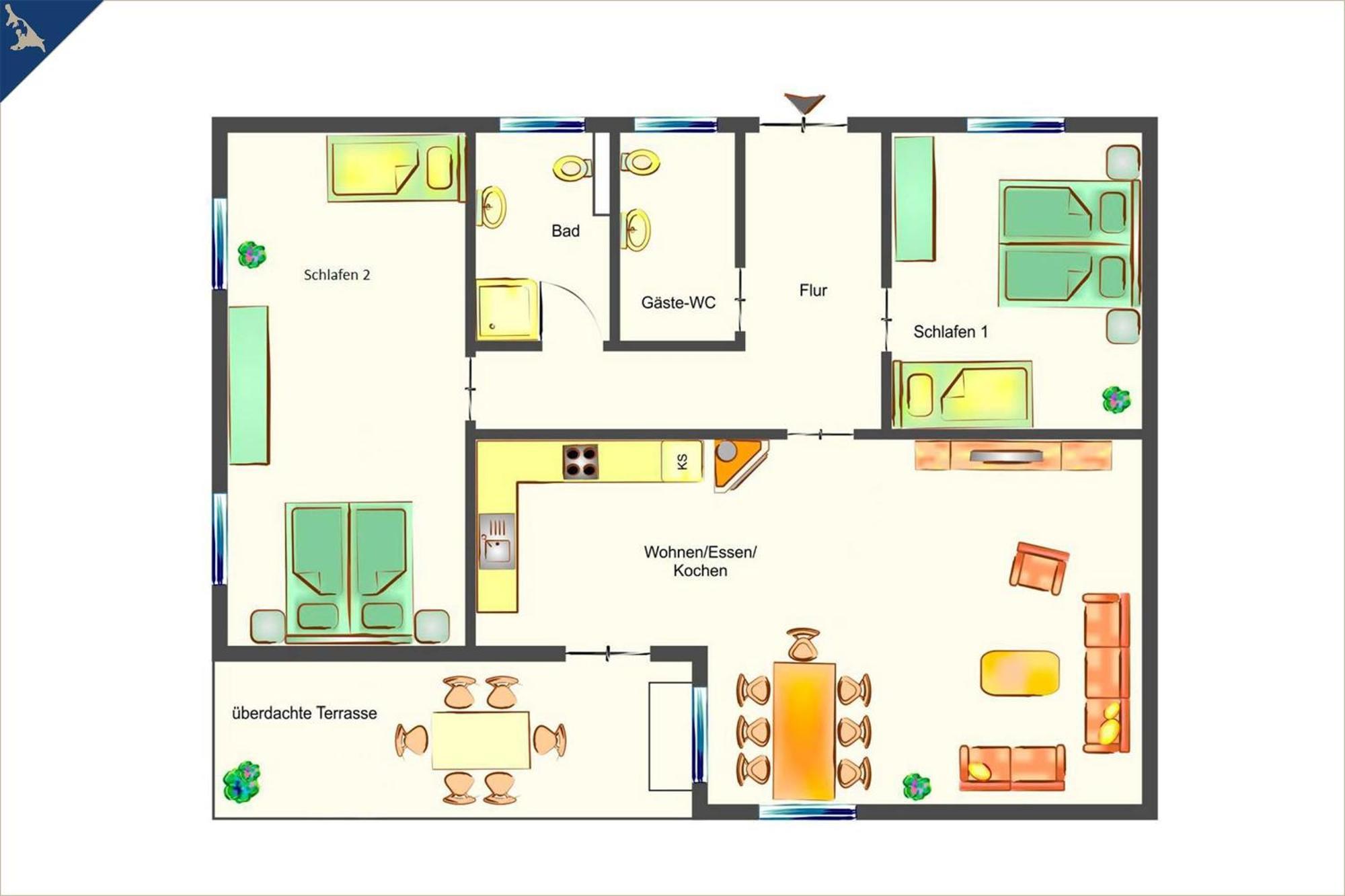 Ferienhaus Zirchow 1 Exteriör bild